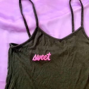 reworked vintage mini dress, xs